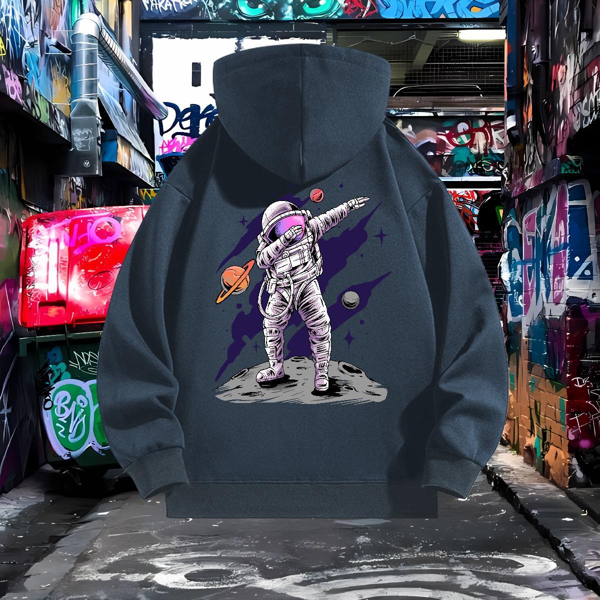 DIY Hoodie Men Long Sleeve Drawstring Cool Design Couples Hoodie DIY Printed Tops Spring Autumn 350g Cotton