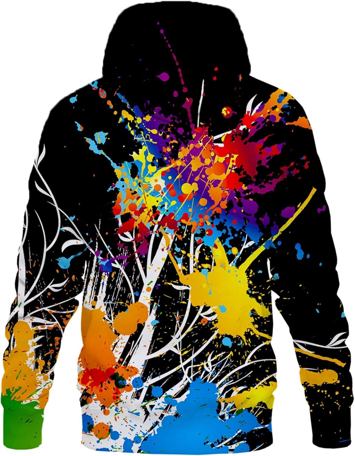 men Hoodie Unisex Adults 3D Printed for Men Women Pullover Novelty Sweatshirts with Big Pockets Graphic cool