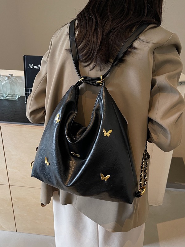 Autumn And Winter Large Capacity Women's New Versatile Rear Backpack Multi Use Single Shoulder Crossbody Bag Bags Designer Handbags