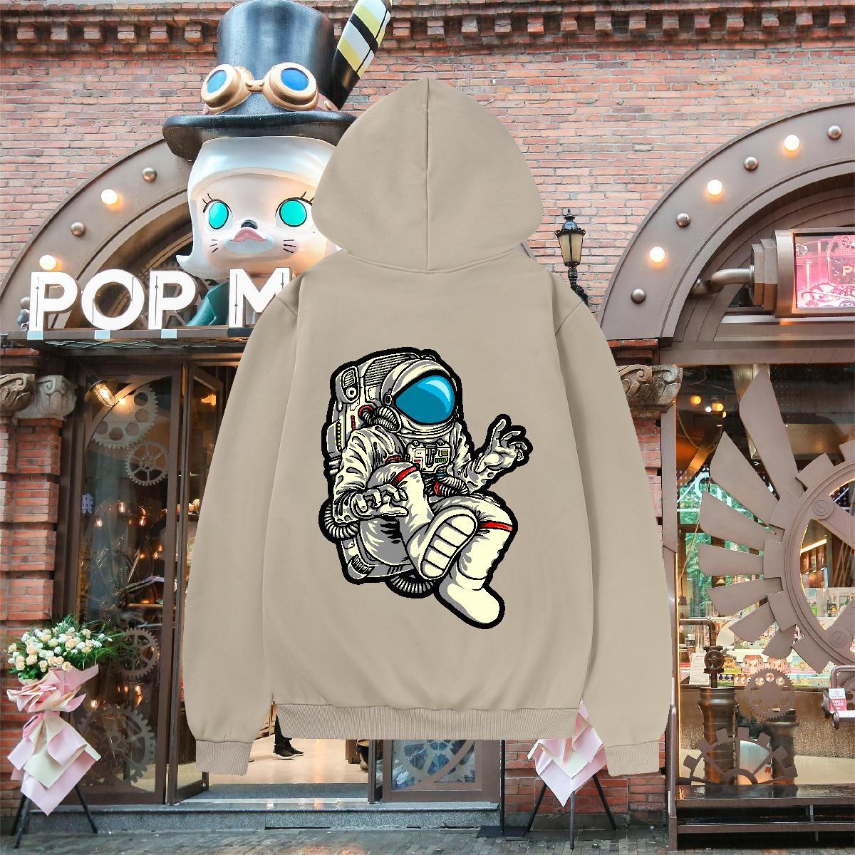Customized Men Hoodie Hooded Collar Long Sleeve Designer Couples Hoodie Plus Size Cartoon Top Hoody Street Casual Warm Fleece