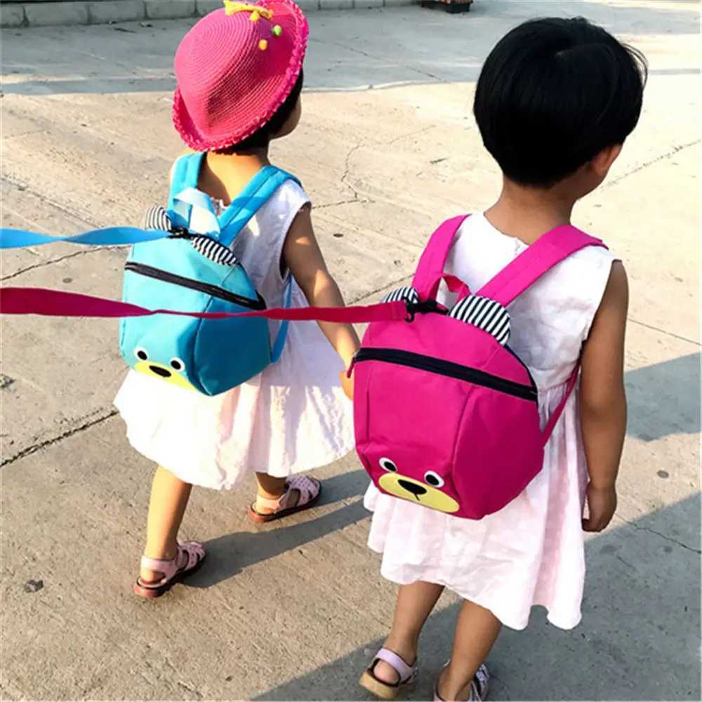 Kids Children Anti-lost Bags High Quality Safety Harness Reins Toddler School Backpack Cute Rucksack LX241104