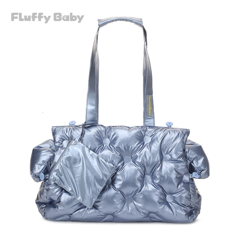 Japanese Shoulder Handbag for Cats and Dogs, Warm Fluffy, Soft, Comfortable, Wind, Chihuahua, Pet Carrier Bag, Wave, Cute
