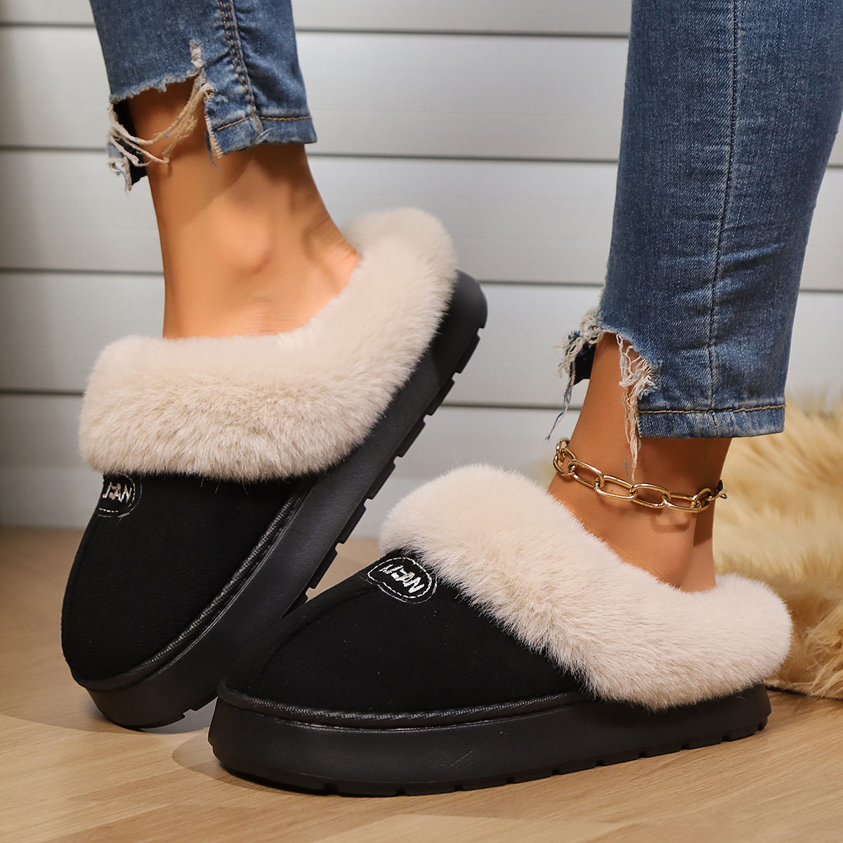2024 new free shipping slides designer women shoes thick soled cotton flat bottom slippers womens slipper sandals sliders