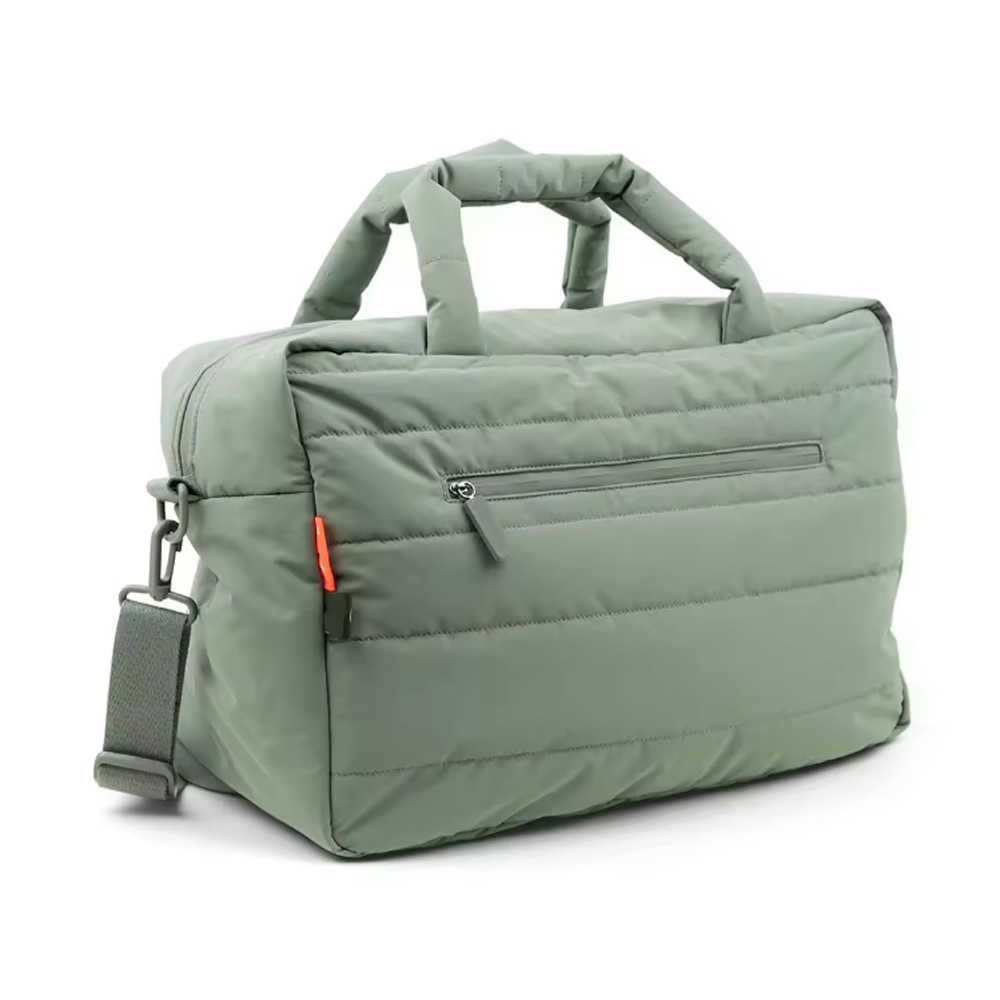 Internet famous mommy bag, outdoor stroller hanging bag, bean sand color, ultra light handheld mother baby bag, baby diaper pad 241115