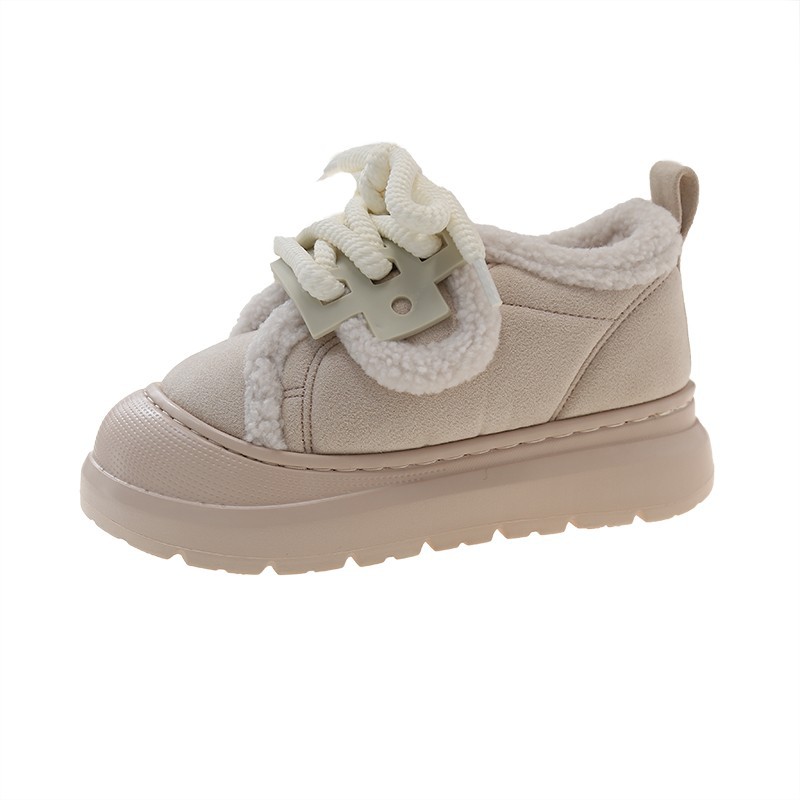 New Autumn Winter Thick Soled Plush Warm Fashionable Snow Boots.