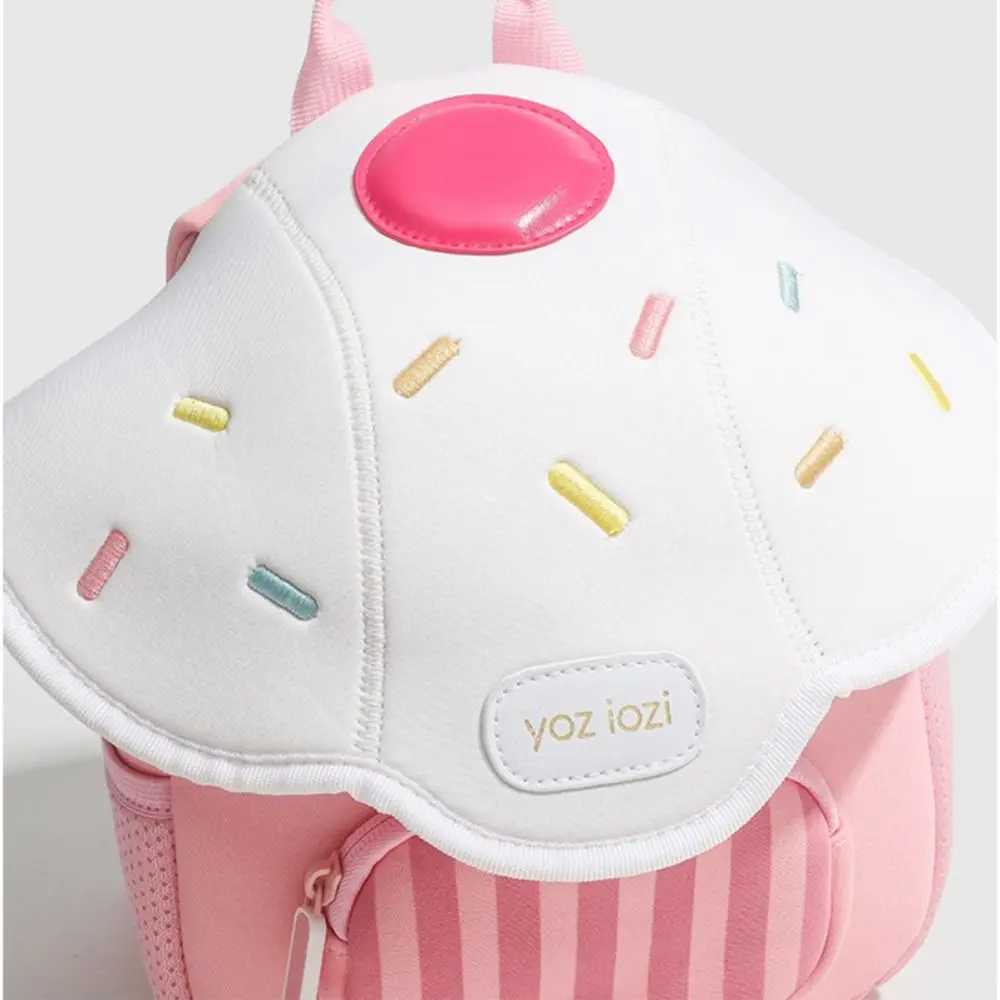 Fashion PU Cute Mushroom Backpack Kindergarten School Bags Childrens Bag Mini Kid Backpack for Children Boys Girls LX241104