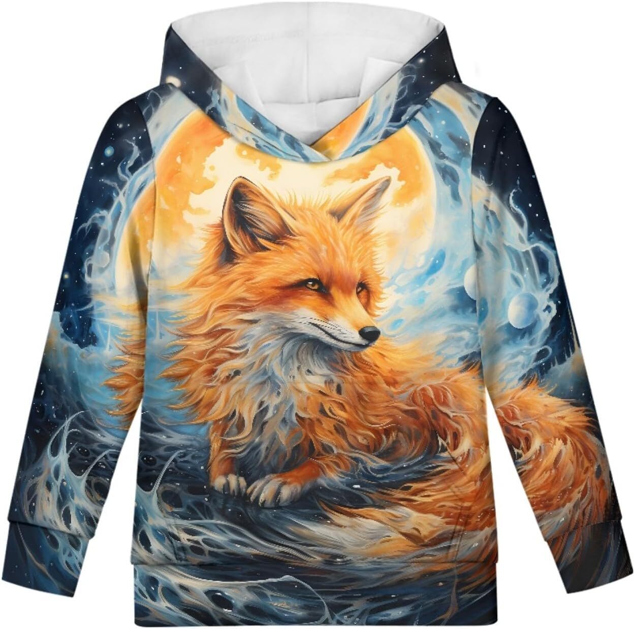 Hoodie for Mens Womens Teen Boys Girls Novelty Animal Galaxy Hoodies Sweatshirts Pullover Graphic keep warm cool
