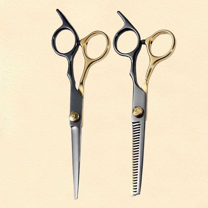 Hairdressing Scissors Set Hair Cutting Thinning Shears Set Professional Salon Stainless Steel Hair Scissors Hair ToolsXJ2411