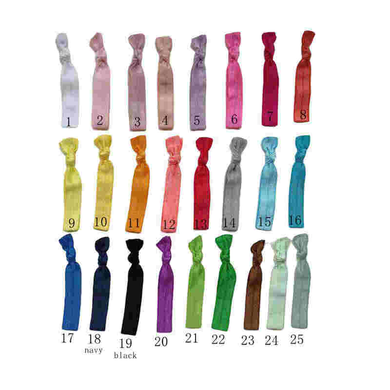 Women Girls Baby 4 INCH Hand Knot Elastic Hair Band Ties Scrunchie Ponytail Holder Shimmery Sports Team Street Dance Headband Wristbands Headwear Acce