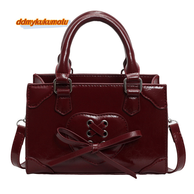 Handheld fashionable small square for women, Korean version, simple and versatile shoulder bag, 2024 summer niche trend design crossbody bag #31 kukum