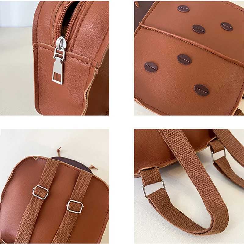 Fashion Lovely Kids PU Backpack Leather Beetle School Bag Toddler Boy Girls Outdoor Kindergarten Bag Children Accessorie LX241104