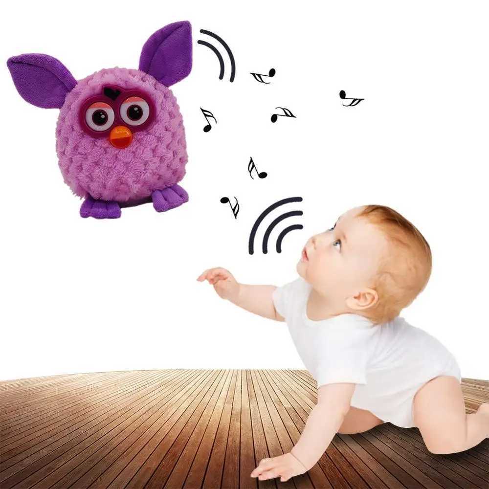 Electronics Robots With Box Electronic Pets Interactive Toys Phoebe Firbi Pets Owl Elves Recording Talking Hamster Smart Toy Doll Furbiness boom J2411
