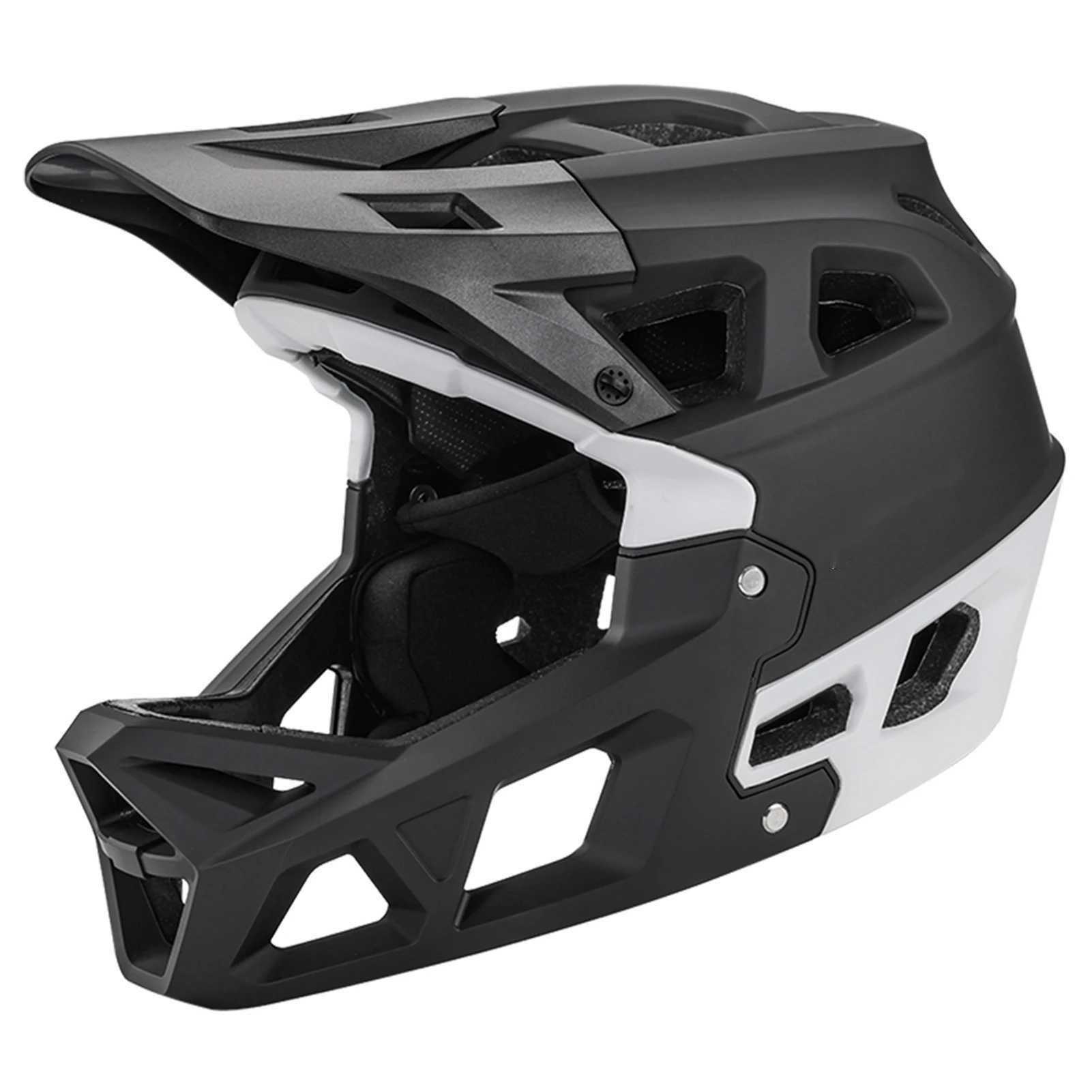 Cycling Helmets LIXADA full face mountain bike helmet light adult racing downhill MTB helmet with over 31 ventilation openings and detachable lining 2