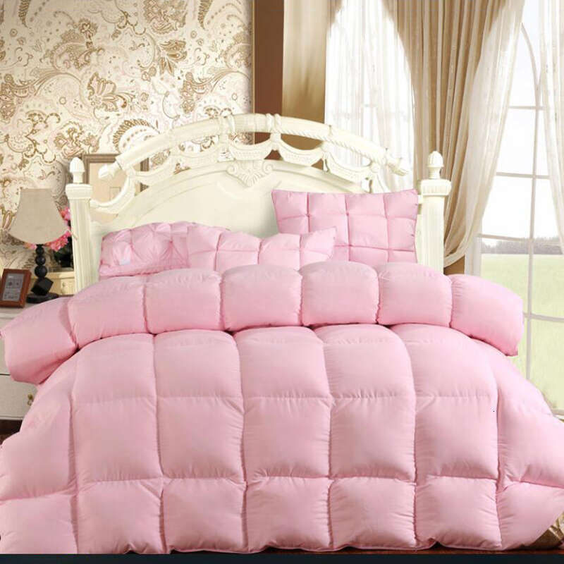 Warm Winter Goose Down Comforter - VESCOVO 2024 Heavy Queen King Twin Size Duvet Insert dh3628137