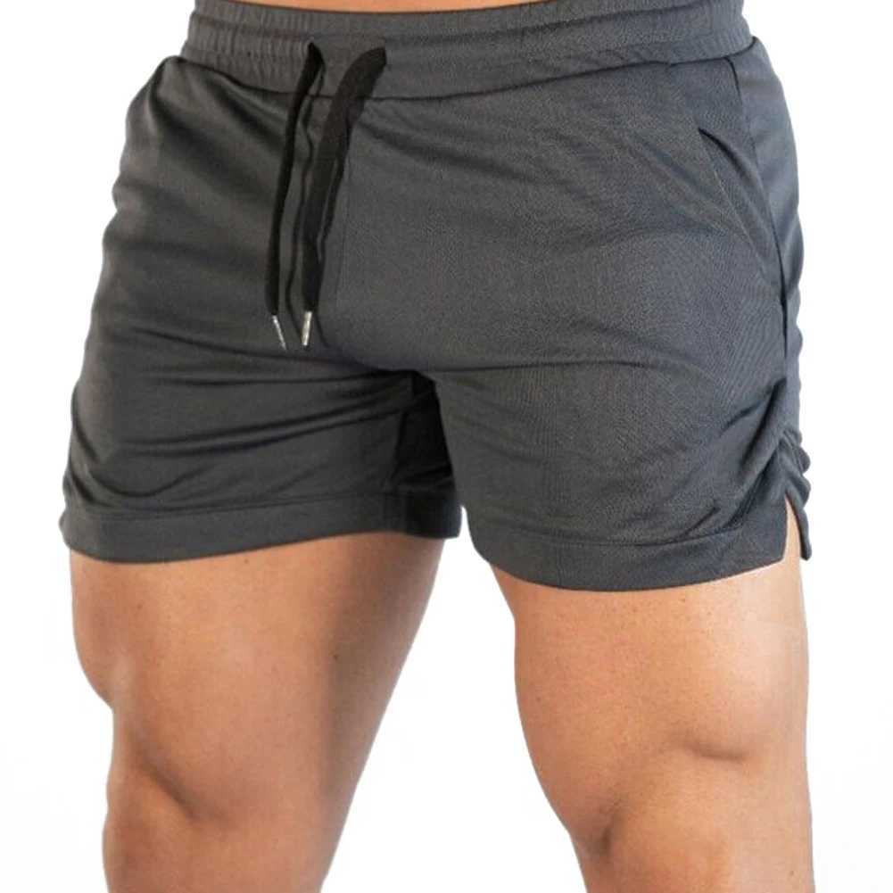 2020 New Running Shorts Men Sports Jogging Fitness Shorts Summer Casual Gym Workout Men Shorts Solid Sport Fitness ShortsXJ241104
