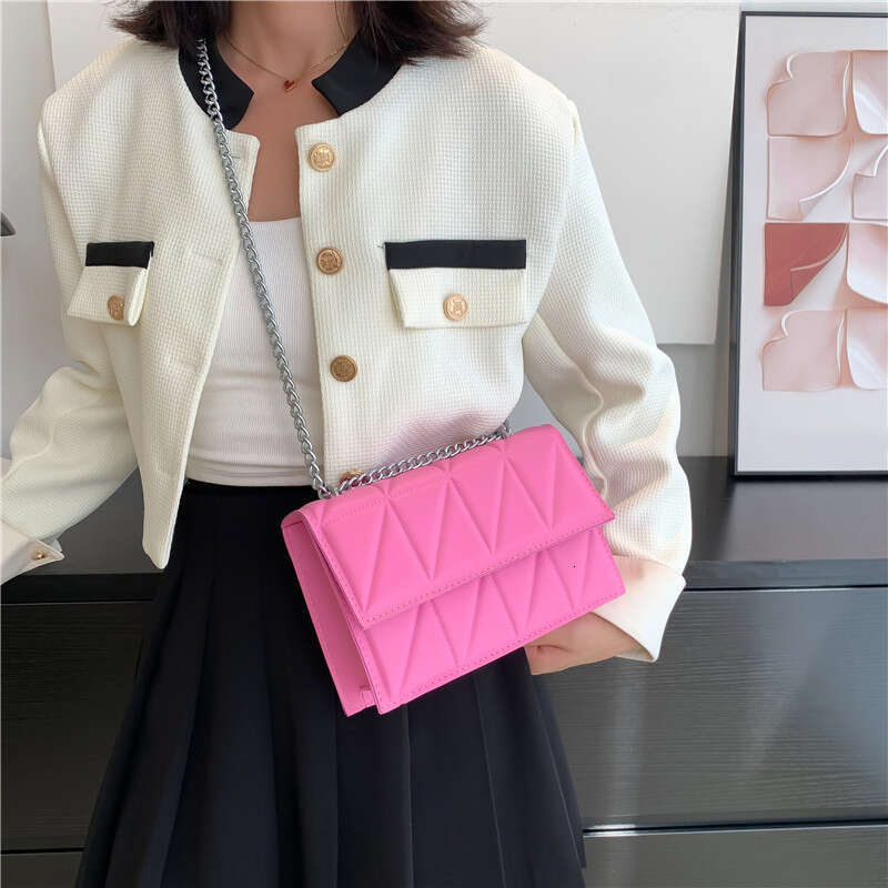Designer Bag Fashion Trend Crossbody Single Bag On The New Small Bag New Tide Korean Version Of The Foreign-Style Chain Small Square Bag purse luxury 
