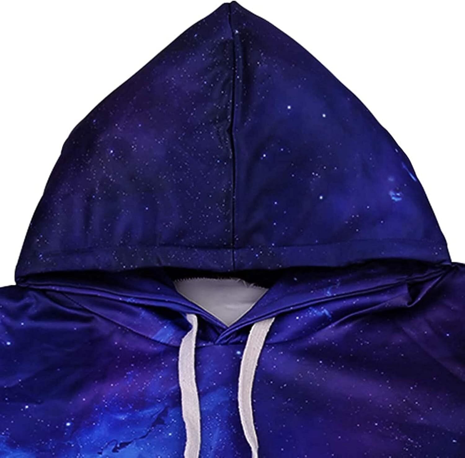 Hoodie for Mens Womens Unisex Hoodies 3D Print Galaxy Pullover Hooded Sweatshirt Hoodies with Big Pockets for Teen Men, Teen Boy, Women Graphic blue