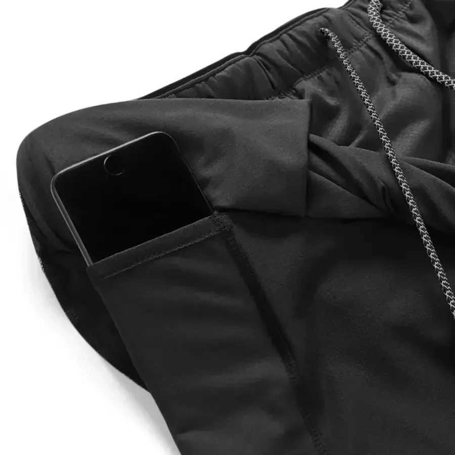 New Camouflage Mens Jogging Shorts 2 in 1 Sports Running Shorts Gym Fitness Bodybuilding Workout Quick Dry Beach Short Pants MenXJ241104