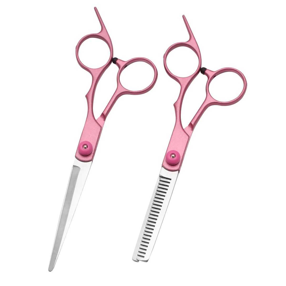 Hair Scissors Japan Stainless Hair Cutting Scissors Styling Tool for Home Use Fresh Thinning Shears Hairdressing Scissors ColorXJ241104