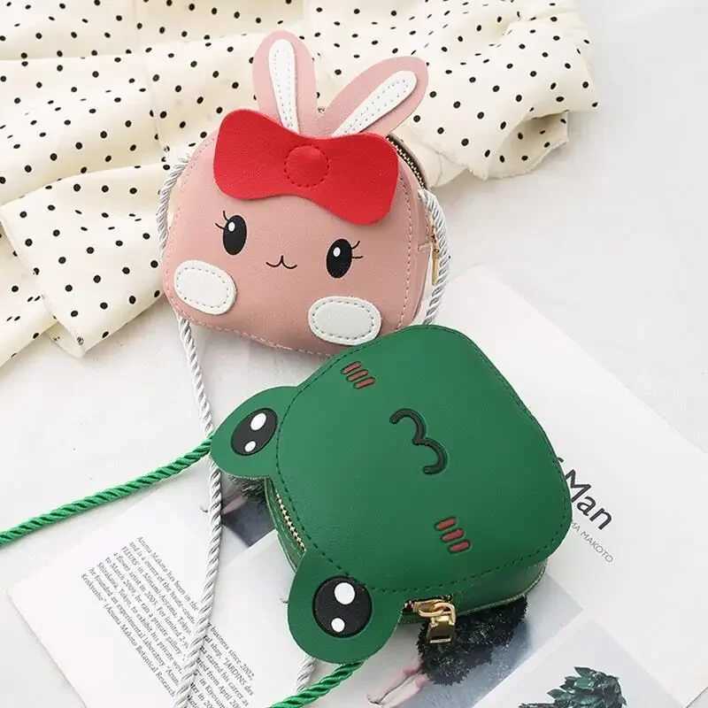 Cute Children Small Shoulder Bags Baby Girls Mini Coin Purse Handbags Lovely Accessories Boys Kids Crossbody Bag LX241104