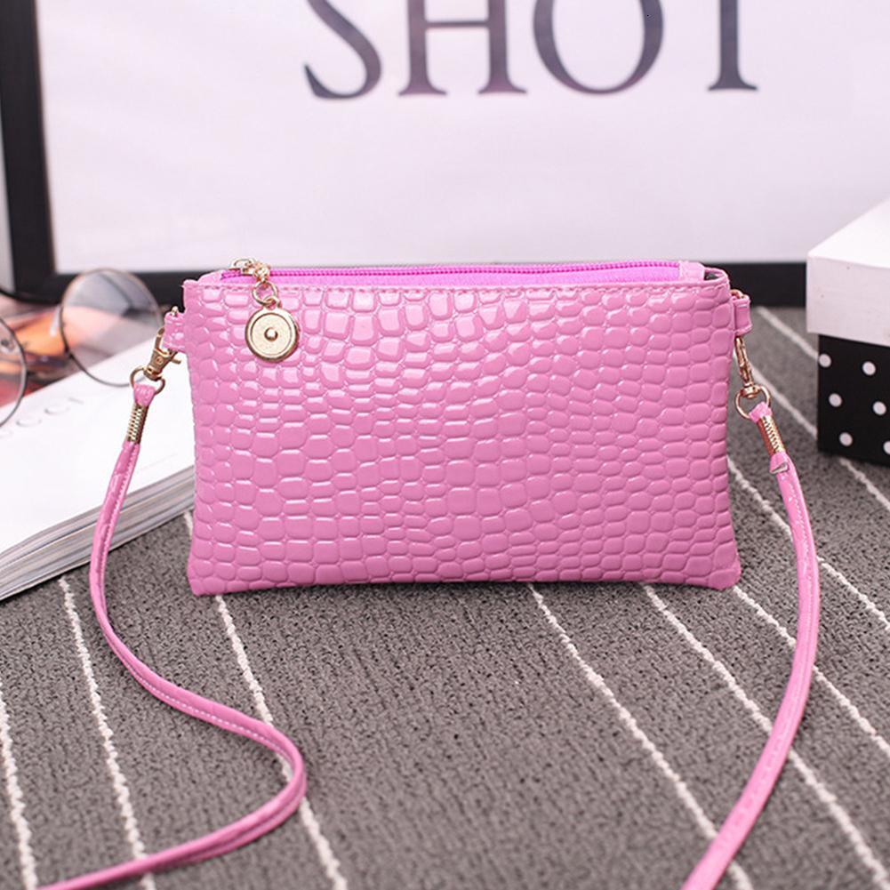 Chic Decorative Faux Leather Pouch Women Fashion Crossbody Shoulder Camera Phone Bag
