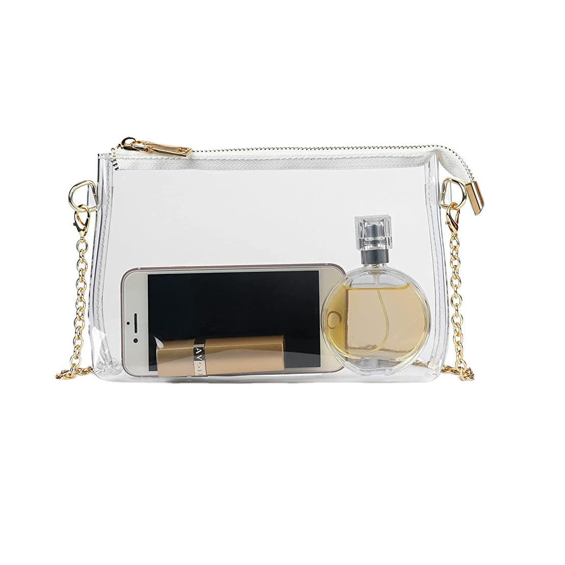 Purse Women Approved, Crossbody Bag, Small Clear Stadium Bag for Concerts Sports Events designer bag