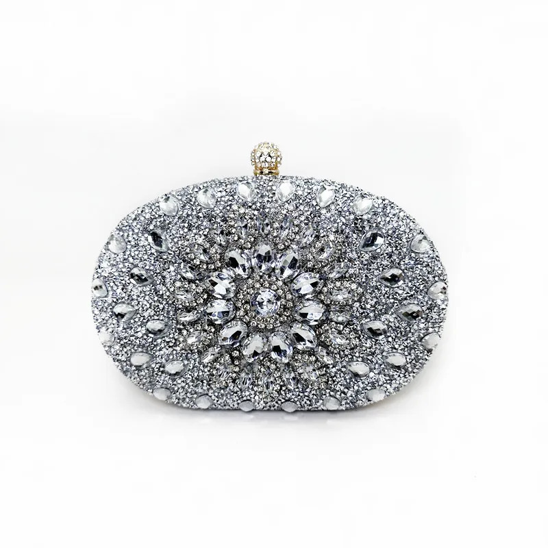 Diamond Womens Clutch Evening Package Wedding Crystal Womens Mobile Pocket Wallet Womens Wallet Party High Quality Gift 241031