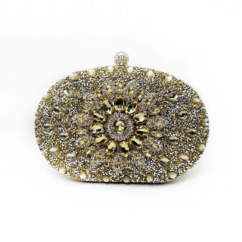 Diamond Womens Clutch Evening Package Wedding Crystal Womens Mobile Pocket Wallet Womens Wallet Party High Quality Gift 241031