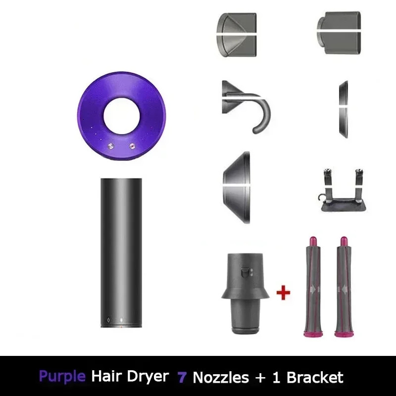 2.7M Anion 110000Rpm Care High-Speed Hairdryer Noise Reduction Constant Temperature Hot Cold Wind Hair Dryer
