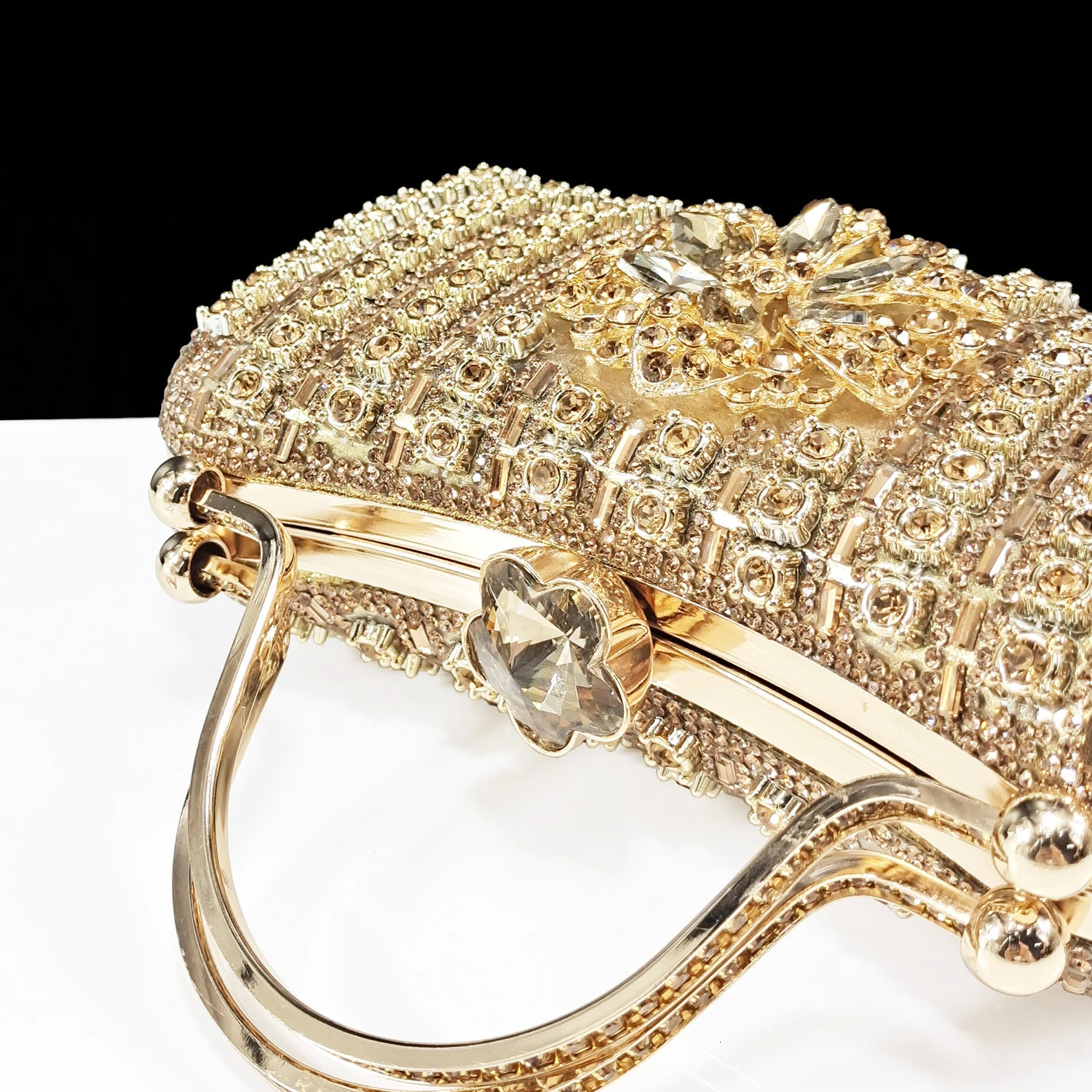 QSGFC Festive Elegance Heels and Chic Clutch Perfect Combination Of Shoes And Bags for Party Ocns 241030