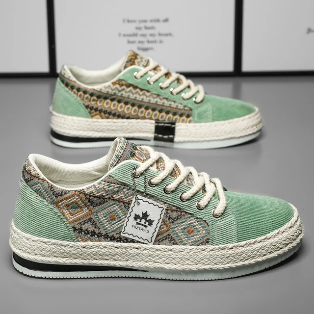 2025 New Designer Men's Flat Canvas Shoes Classic Yuppie Casual Walking Shoes Outdoor Sports Men's Shoes Fisherman Sports Shoes Men