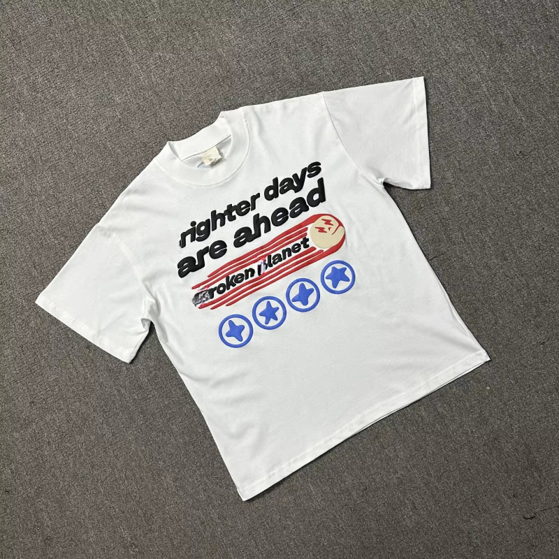 Hip Hop Men's Clothing Print Cotton Daily Casual Men's and Women's Short Sleeve T-Shirt