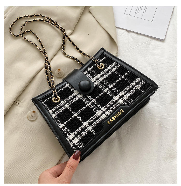 2025S Fashion Designer New Autumn And Winter Minimalist Niche Chain Shoulder Bag For Women