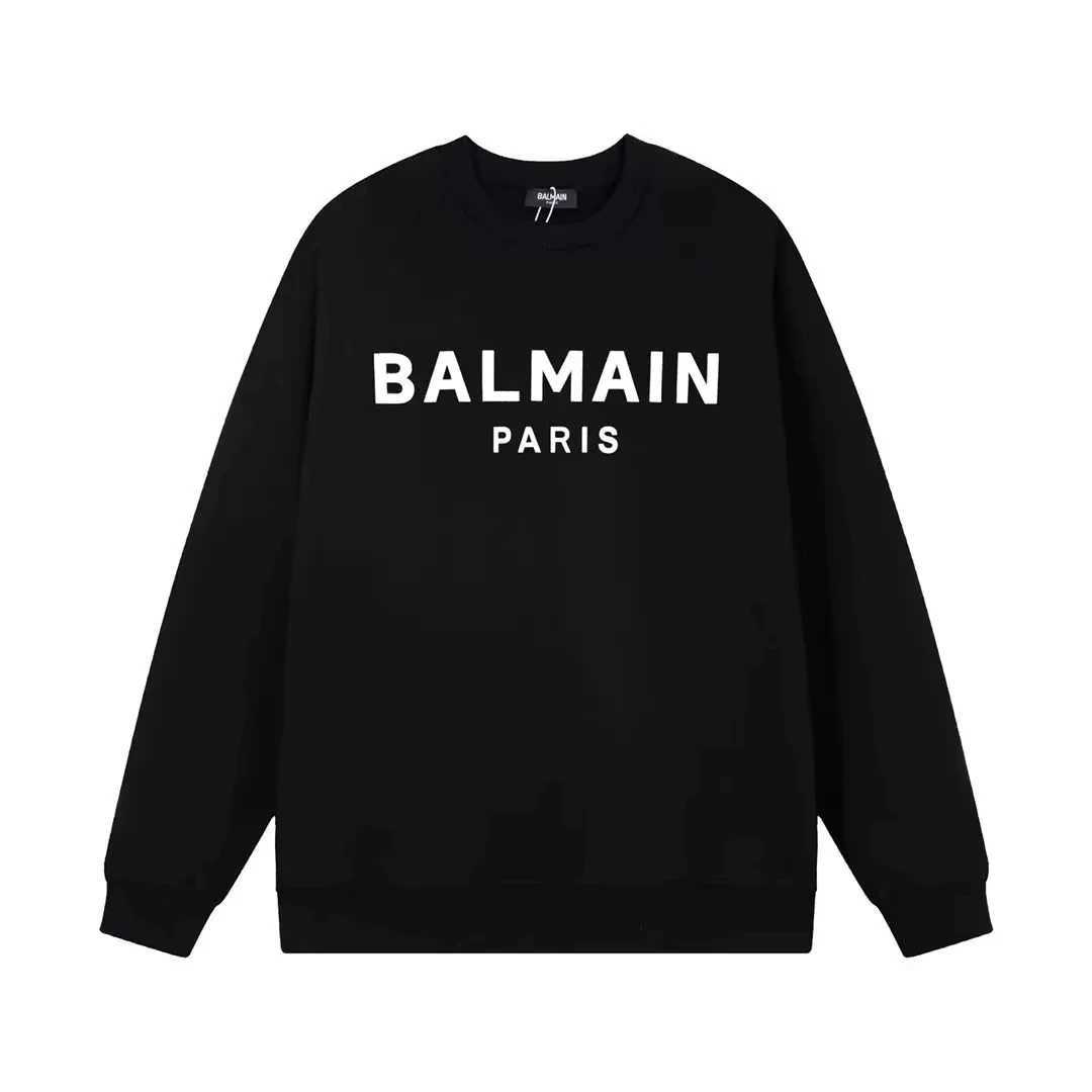 Men's Hoodies Sweatshirts Barr High Quality Crewneck Hoodie Trend Loose and Comfortable Long Sleeve Hoodie Fashion Street Clothing Y241104YT0N