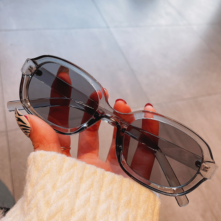 D0087 new high-end sunglasses, Polaroid lenses, women's eyeglass frames, men's metal sunglasses, European and American retro cat eye fashion