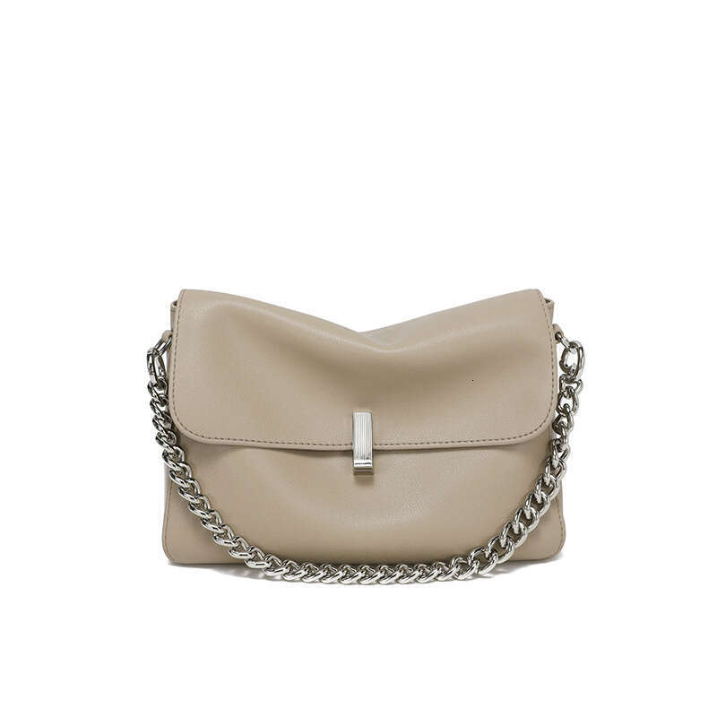 womens Soft leather women's crossbody for women 2024 new style armpit niche high-end sense large capacity commuting chain bag best quality