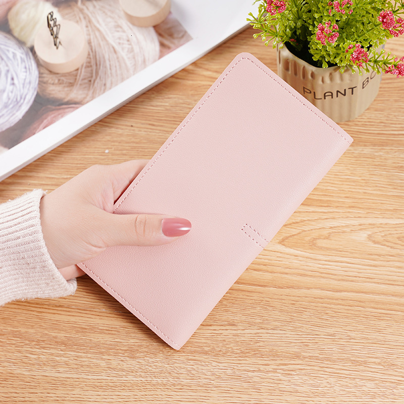 2025 New Women's Long functional Minimalist Handheld Bag Multi Card Position Zero Wallet