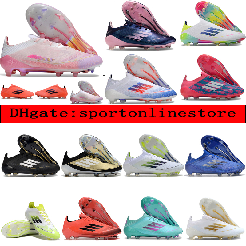 Send With Bag Top Quality Mens Laceless ghosted memory lane Elite Football Boots Soccer Cleats Football Shoes botas de futbol outdoor Firm Ground Messis Fast Reborn