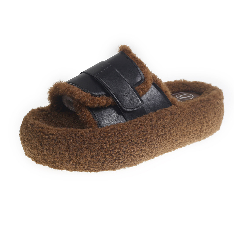 2024 free shipping slides designer women shoes fur furry flat bottom slippers womens slipper sandals sliders