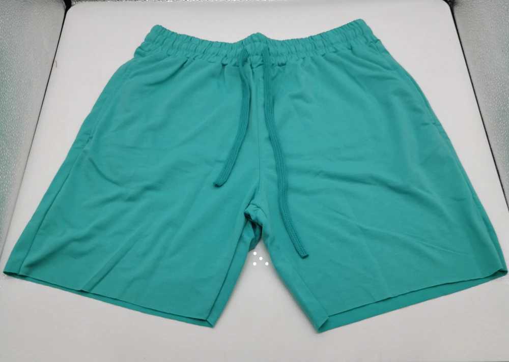 Mens Fitness Gym Shorts Cotton Thin Summer Sports Solid Color Training Bodybuilding Running Jogger Male Basketball Shorts XJ250605