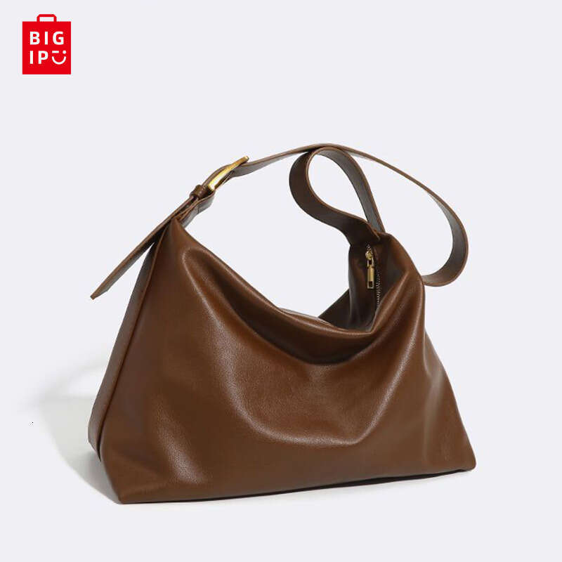 Designer Bag Vintage Big Capaciity Shoulder Bag Soft Leather Crossbody Bag Vintage Armpit Satchel Bag Casual Portable Handbag Purse Bolsa purse luxury