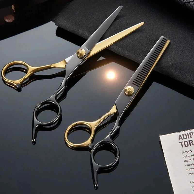 Professional hairdressing scissors barber accesories Hair Thinning Cut Metal Scissors Tooth Shears Styling Tool cutting scissorsXJ2411
