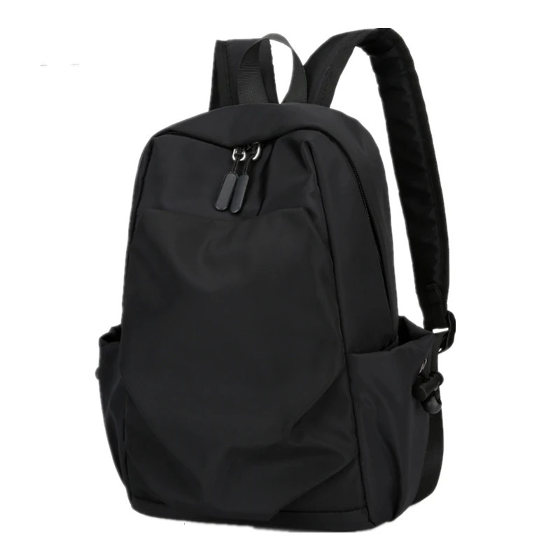 Mini Mens Backpack Fashion Small Black Shoulder School Bag for Man 2024 Canvas Waterproof Sports Travel Male Backpacks 241029