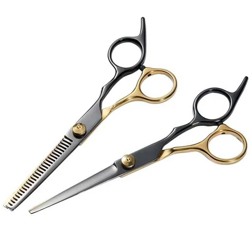 Professional hairdressing scissors barber accesories Hair Thinning Cut Metal Scissors Tooth Shears Styling Tool cutting scissorsXJ2411