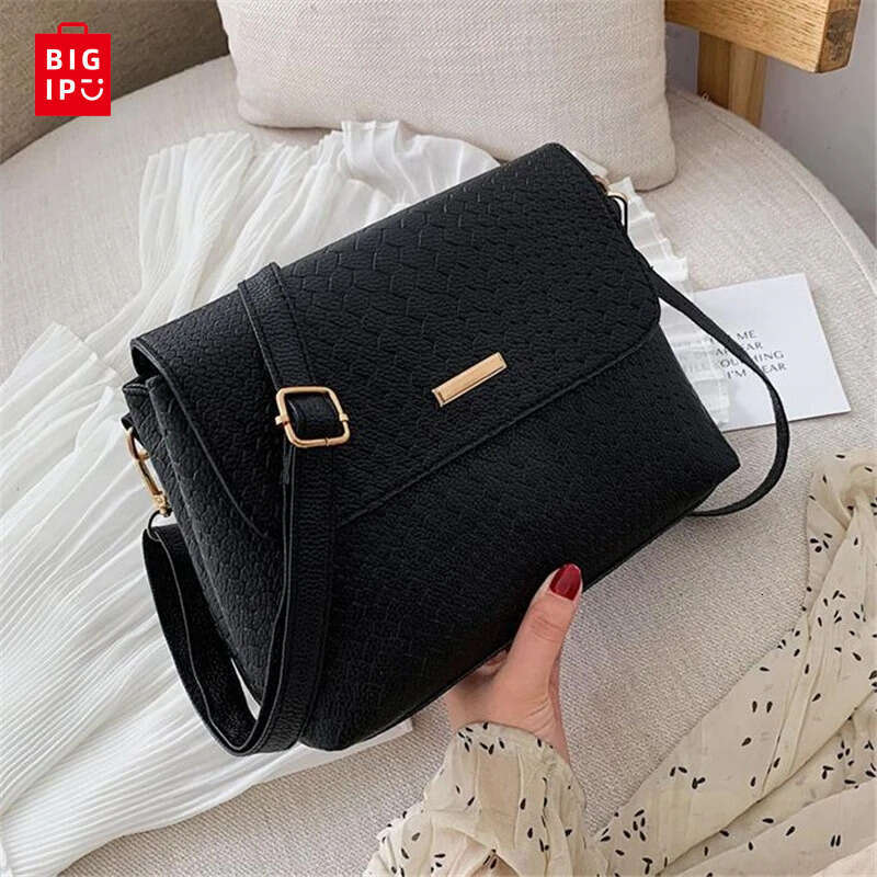 Designer Bag Simple Women Flap Messenger Bags Female Crossbody Bag PU Leather Single Shoulder Bag For Lady Casual Small Travel Handbag Purse purse lux