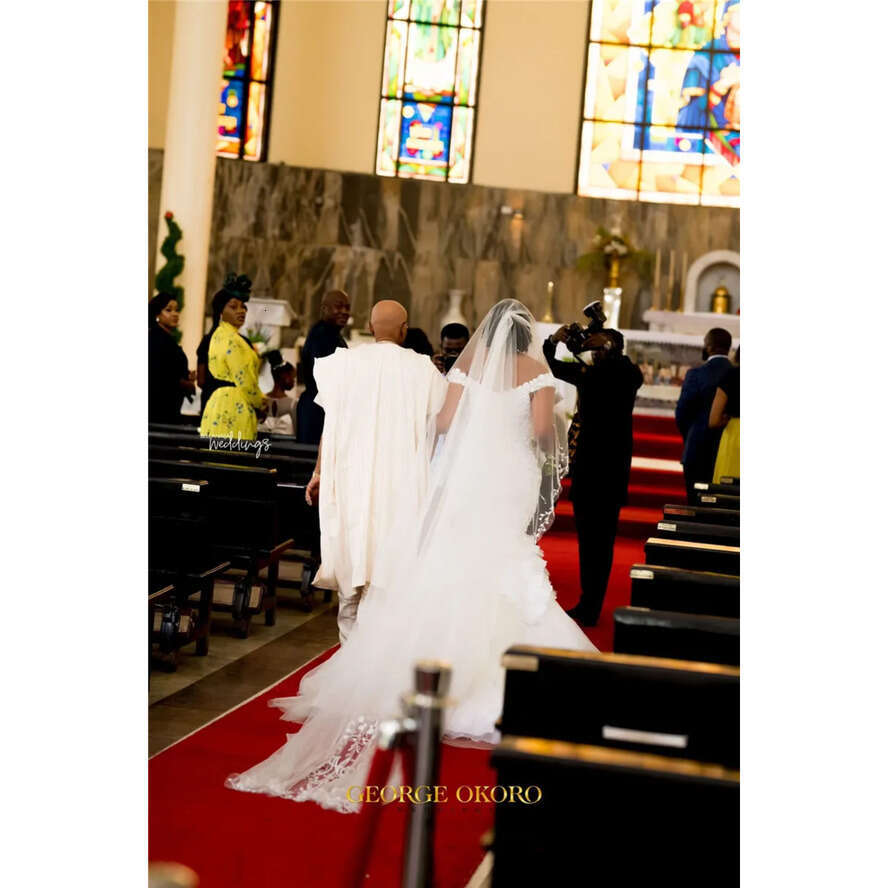 Vintage Off Shoulder Lace Appliqued Mermaid Wedding Dress African 3D Wers Plus Bridal Gow With Sweep Train