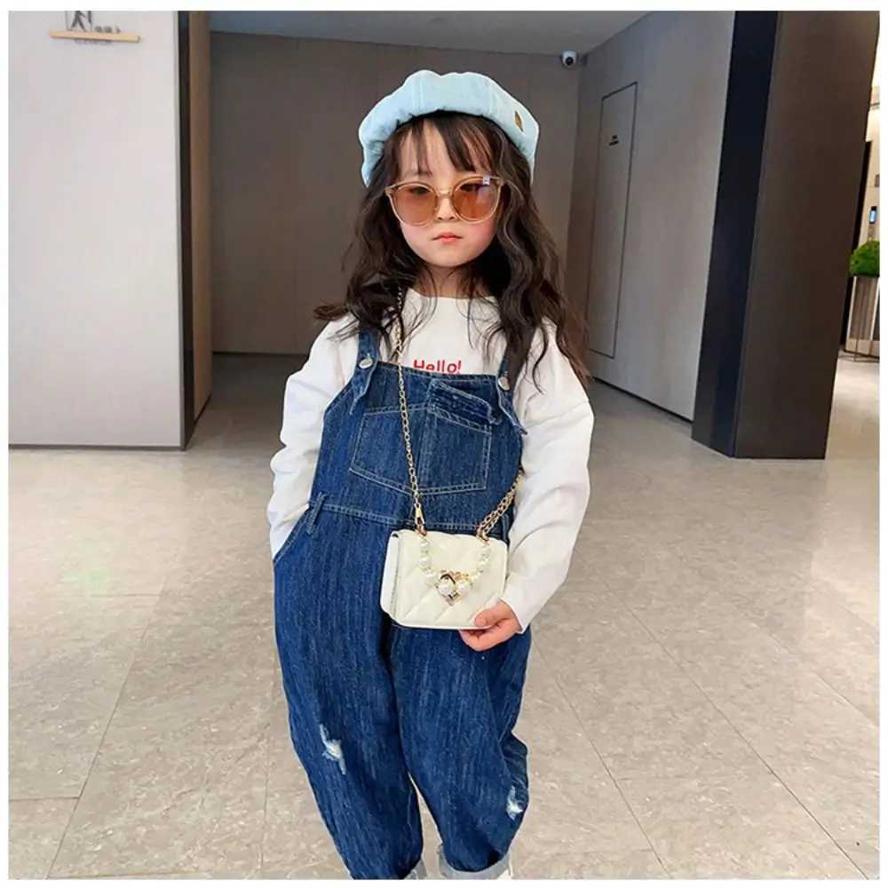 Women Handbag Faux Pearl Handle Golden Love Heart Detachable Metal Chain Mini Elegant Girl Single Shoulder Bag Purse LX241104