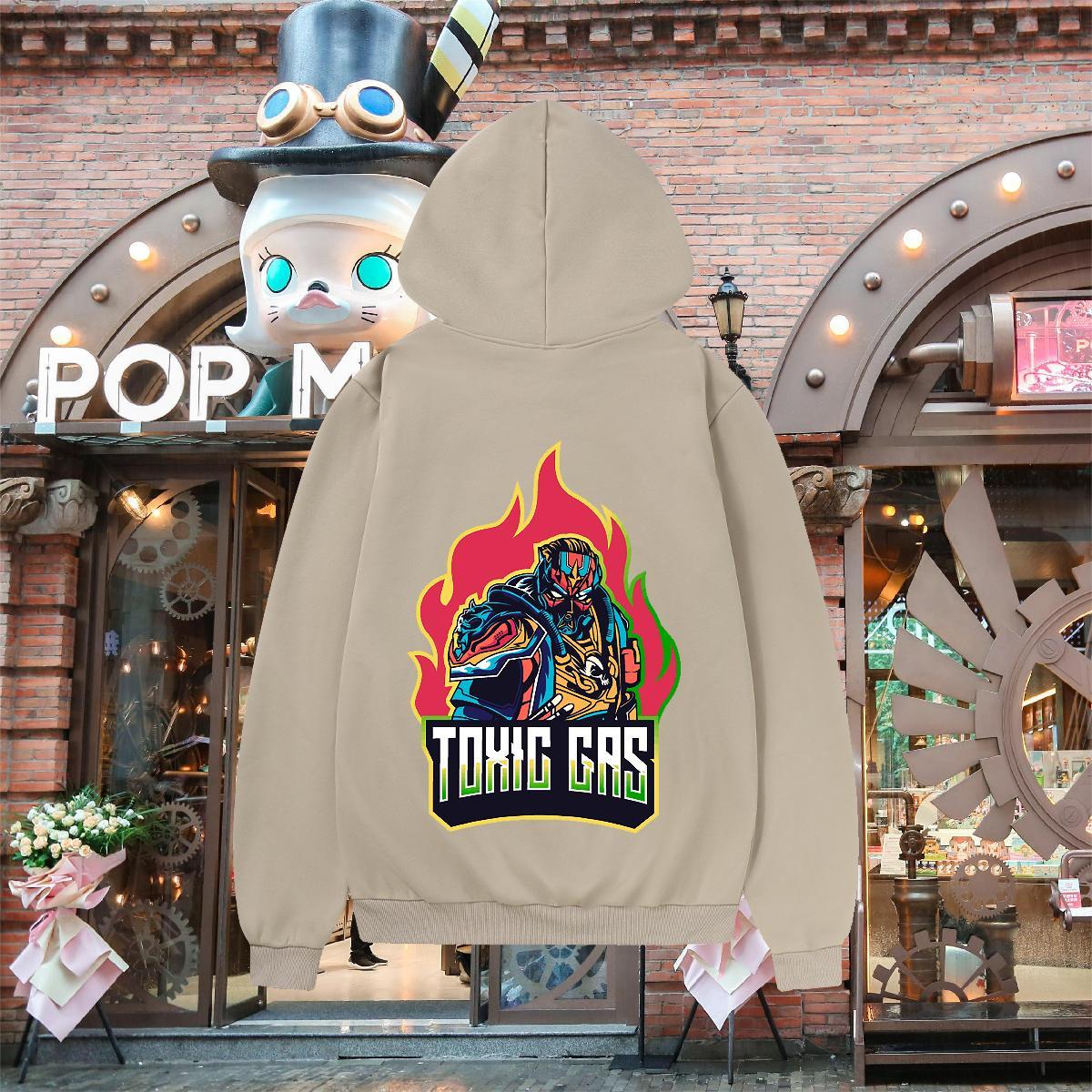 Fashion Designer Hooded Sweatshirt Hooded Collar Long Sleeves Wholesale Men's Hooded Sweatshirt DIY Printed Wear Casual Daily Wear Warm Fleece