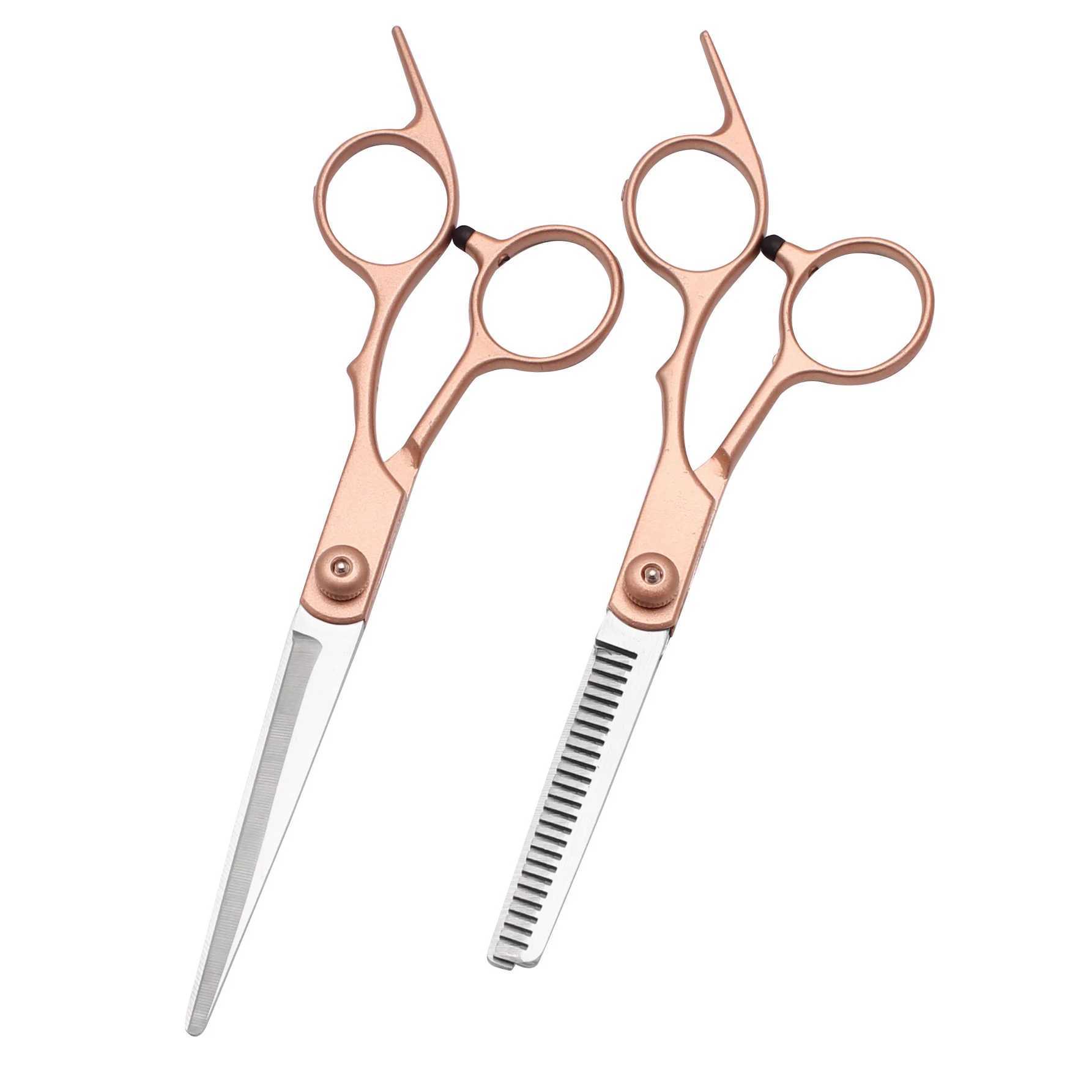 Hair Cutting Scissors 6 Japan Stainless Hairdressing Scissors Thinning Shears Hair Scissors Set Haircut Shears for Beauty Z1005XJ241104