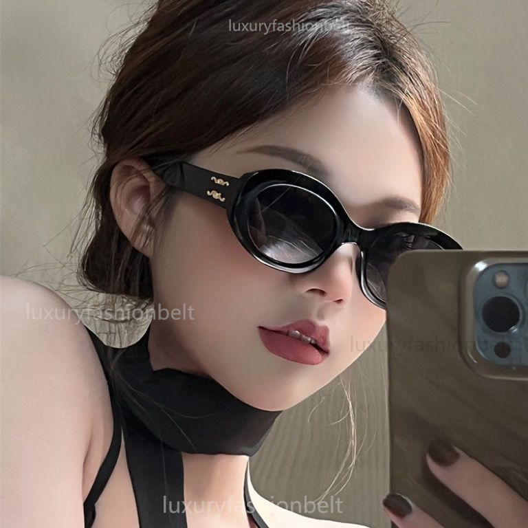 France brand designer sunglasses CELI luxury High grade grace womens sunglasses oval frame for woman radiation resistant personality glasses retro glasses board